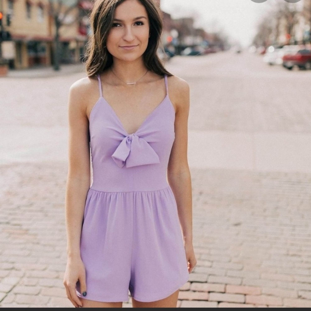 Purple/Lavender romper